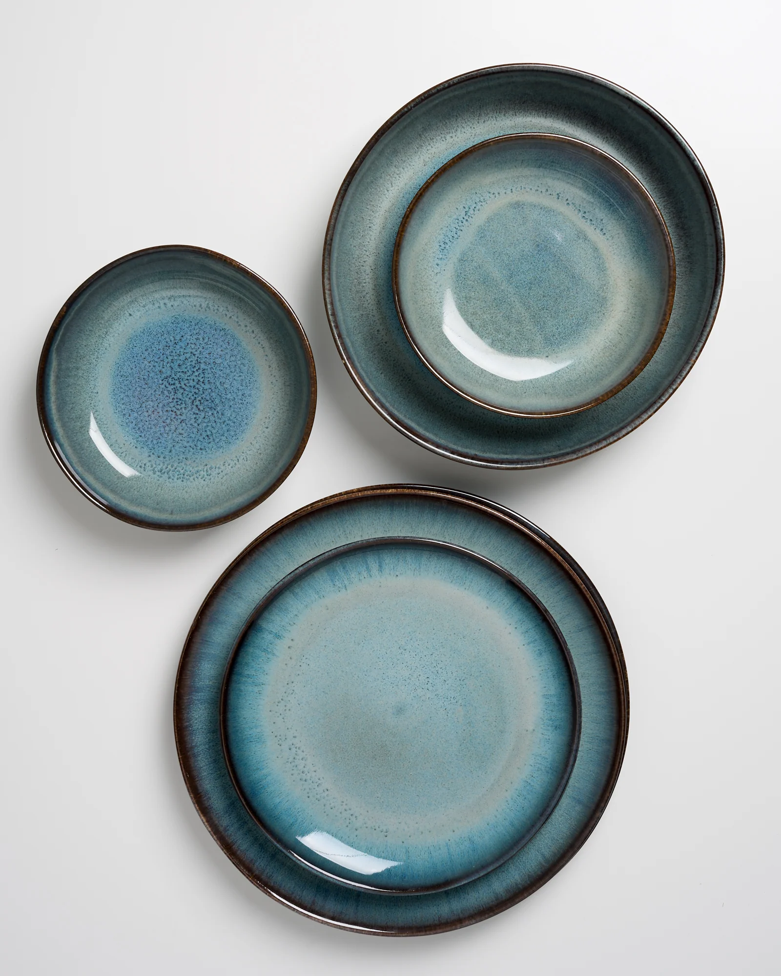 Madeira Geschirr-Set modern grünblau 7-teilig - Image 3