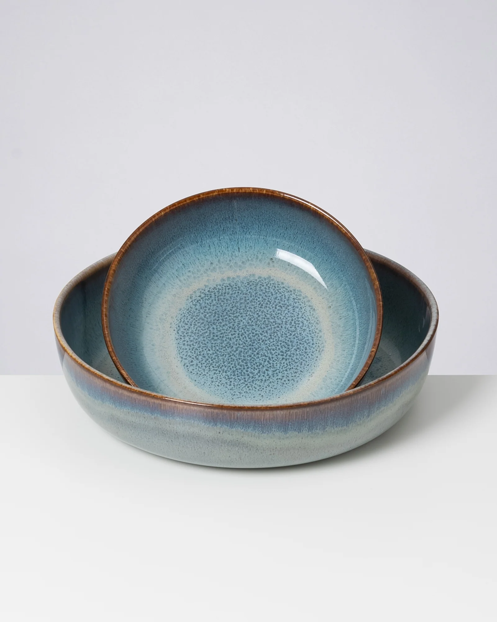 Madeira Müslischale modern grünblau - Image 3