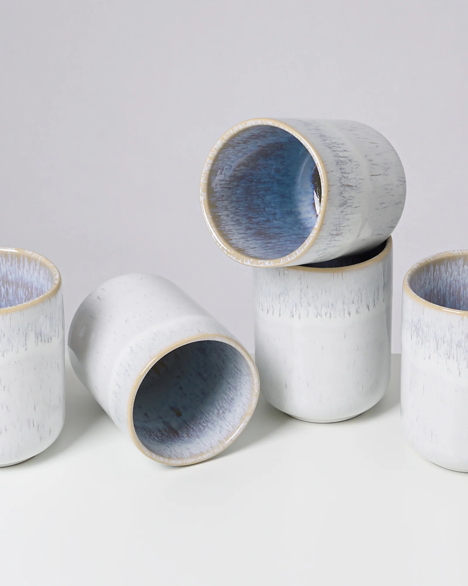 Melides Becher groß stoneblue 6er-Set - Image 4