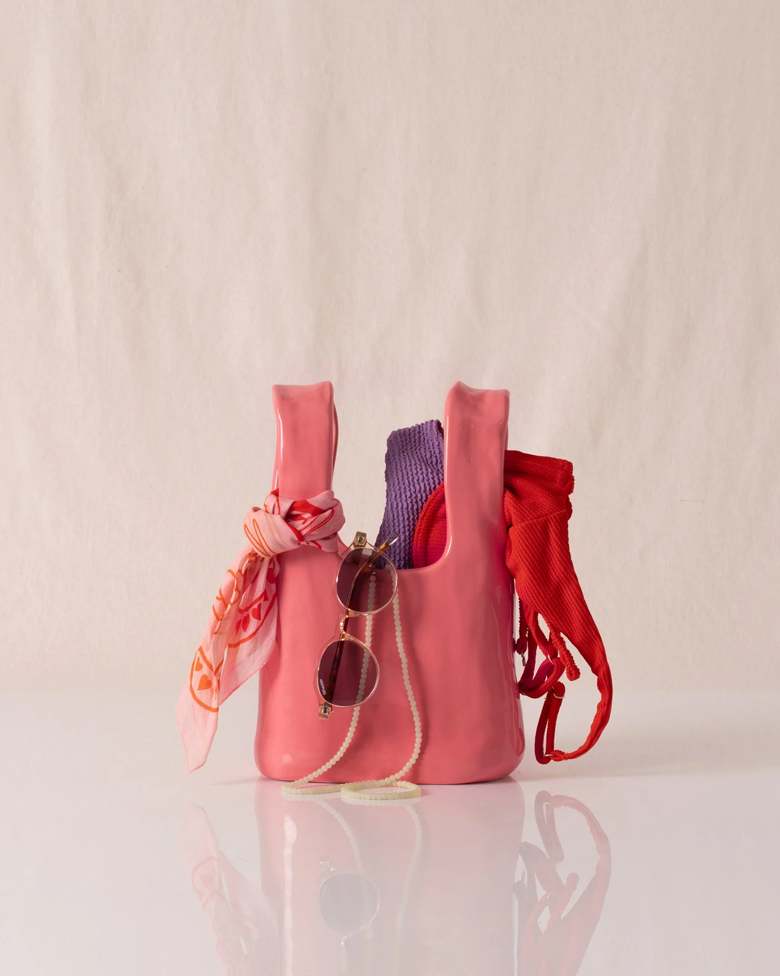 MaM x Another Cotton Lab Vase M rosa - Image 2