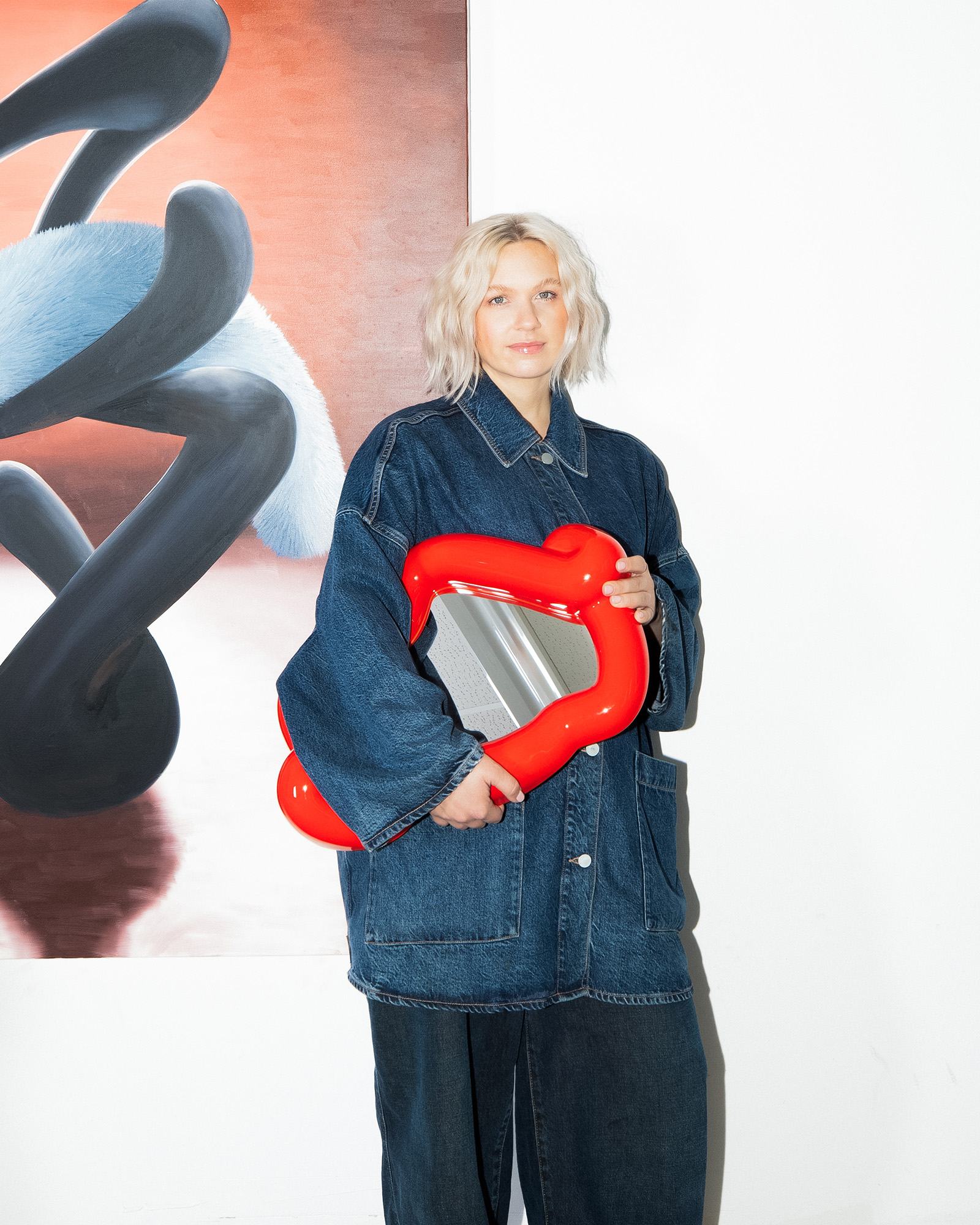 MaM x Ju Schnee Spiegel rot - Image 5