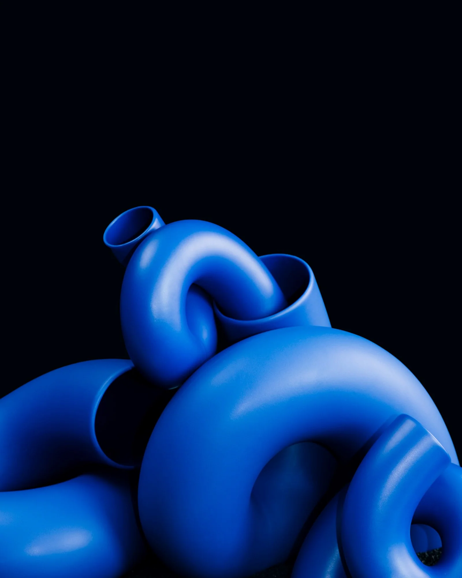 MaM x Ju Schnee Vase L blau - Image 6