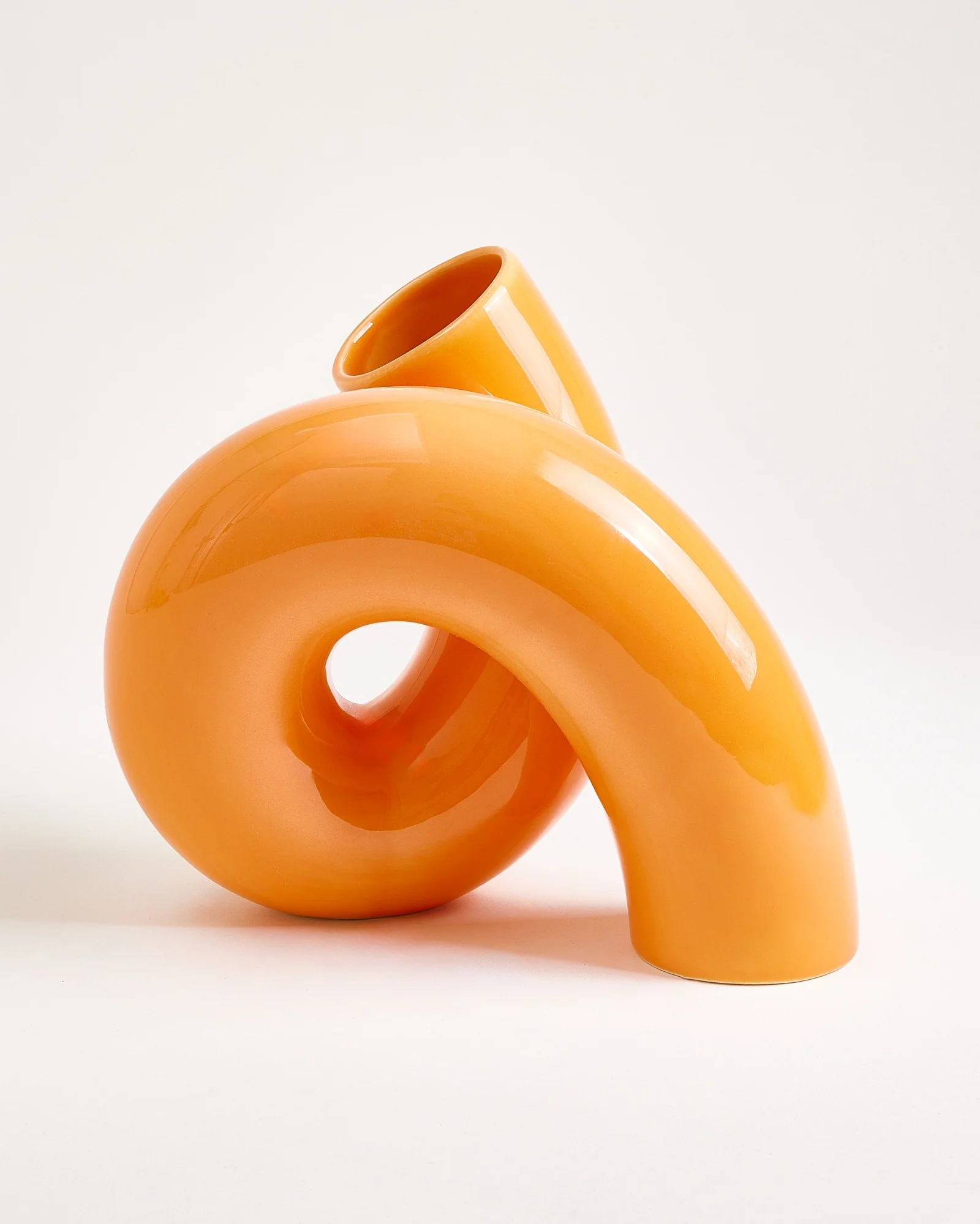 MaM x Ju Schnee Vase L orange