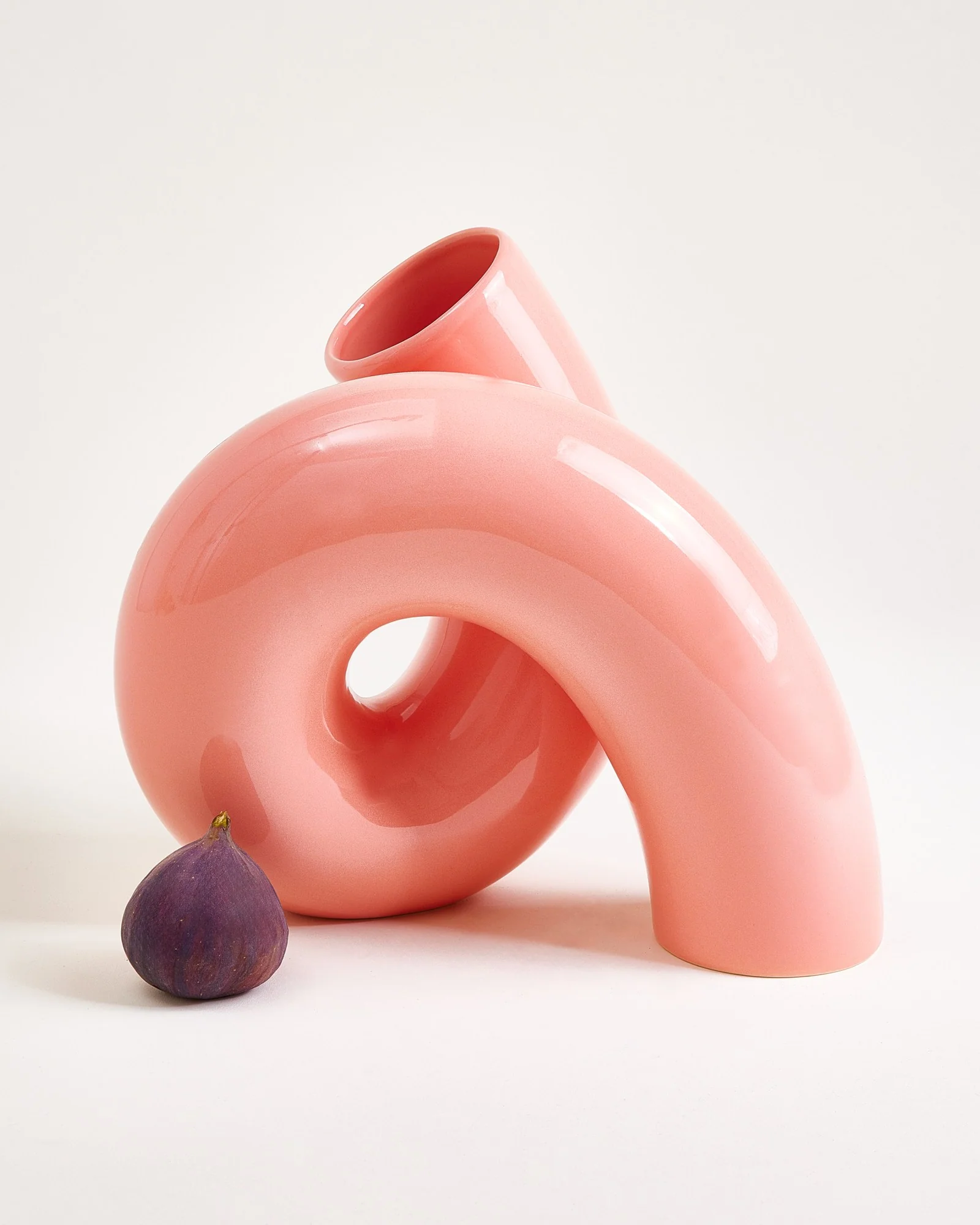 MaM x Ju Schnee Vase L rosa - Image 5
