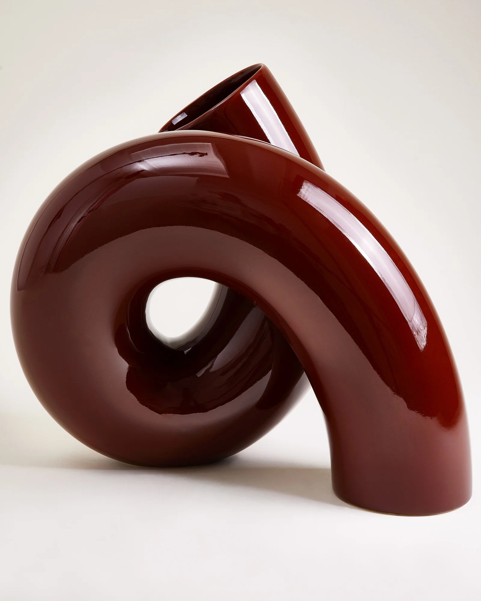 MaM x Ju Schnee Vase XL burgund