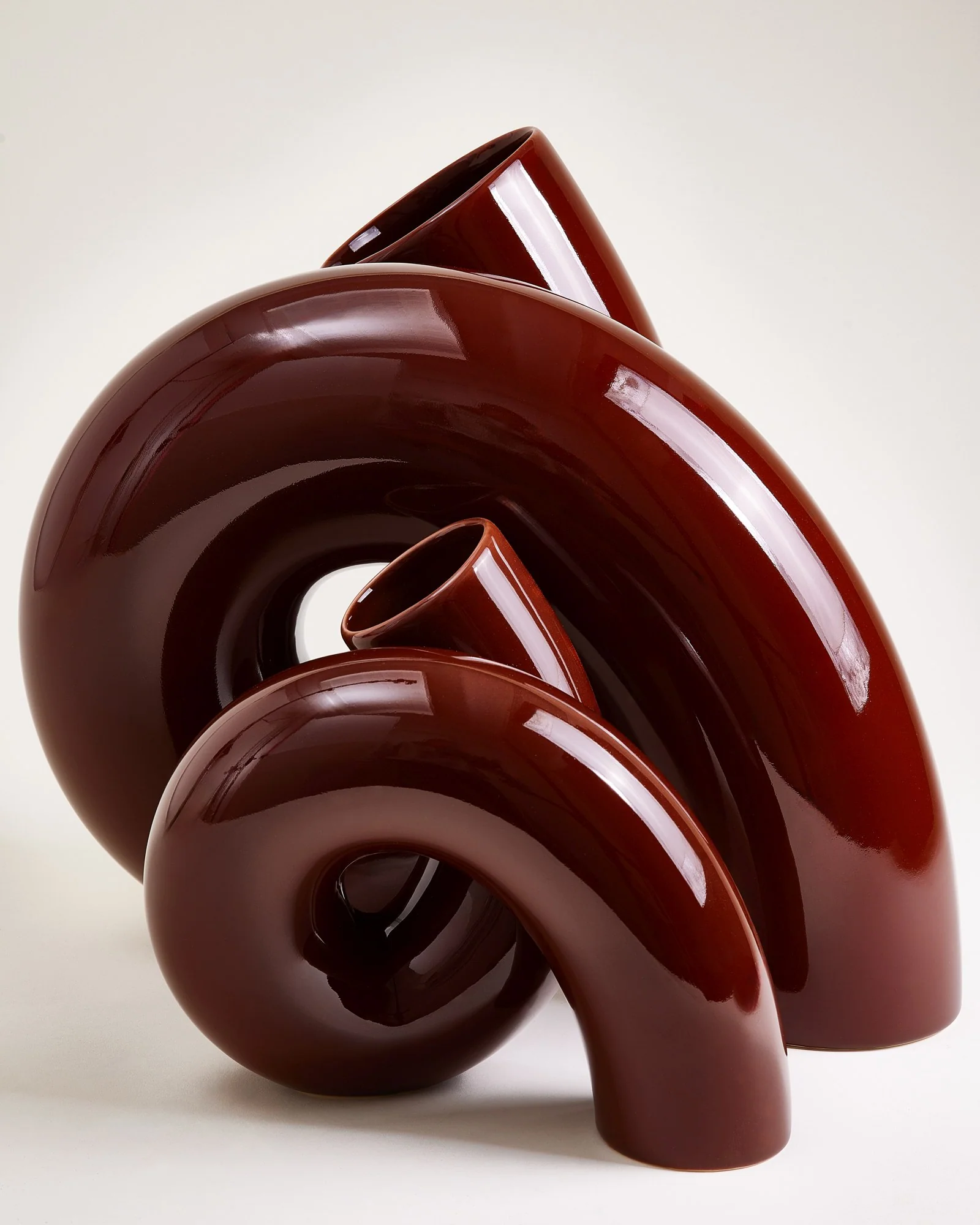 MaM x Ju Schnee Vase L burgund - Image 7