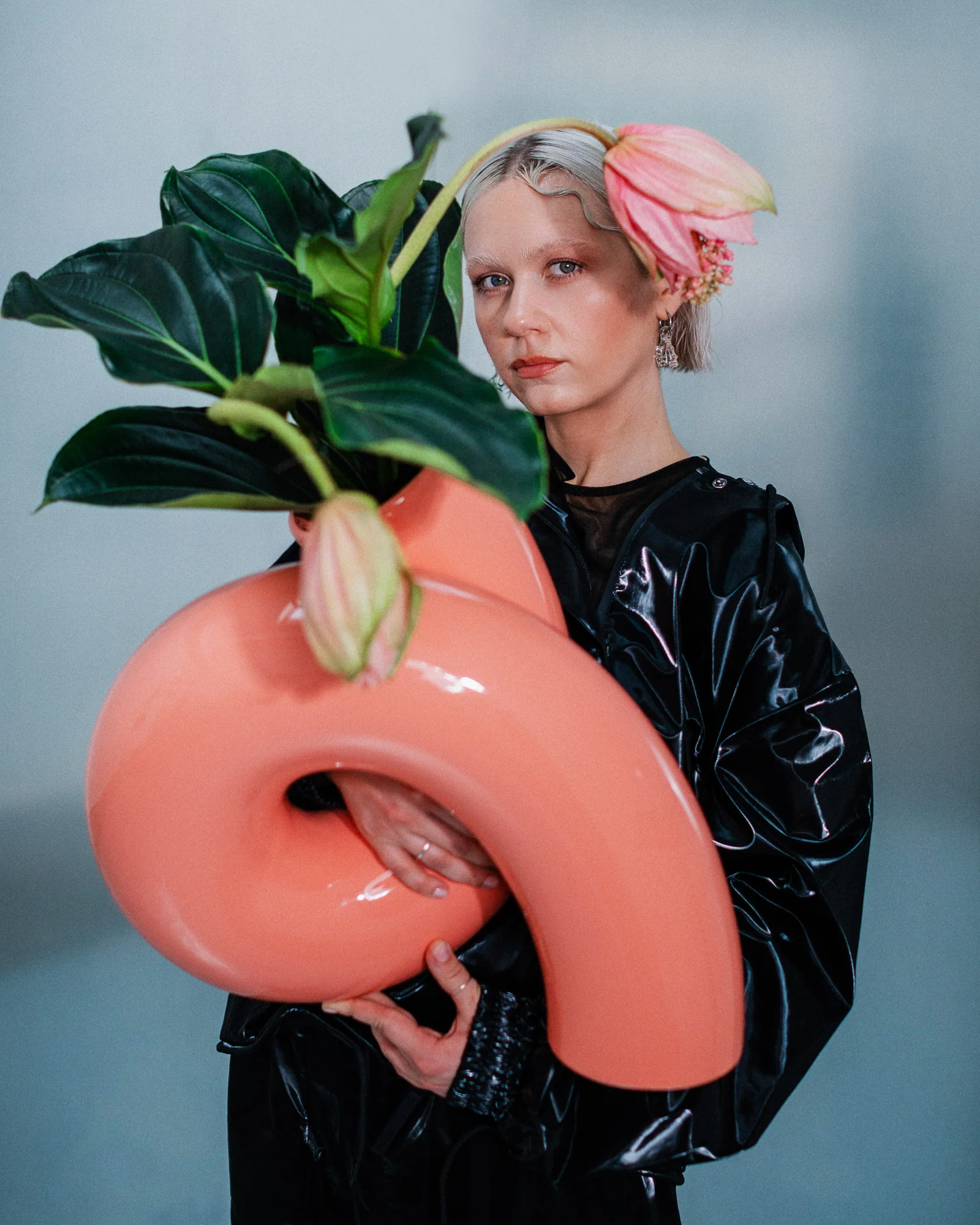 MaM x Ju Schnee Vase XL rosa - Image 2
