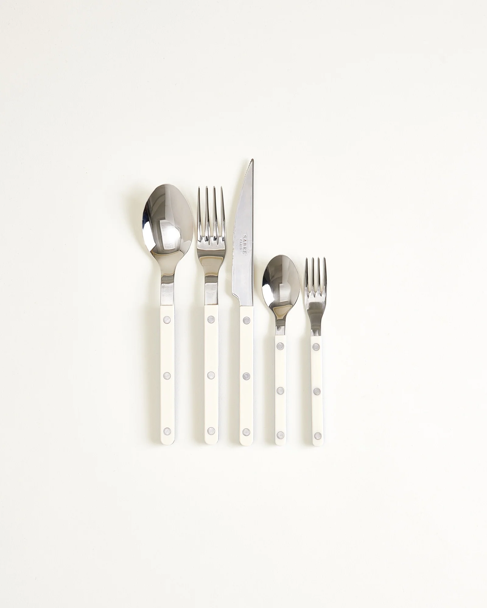 MaM x Sabre Paris Besteck 5er-Set off-white blau - Image 4