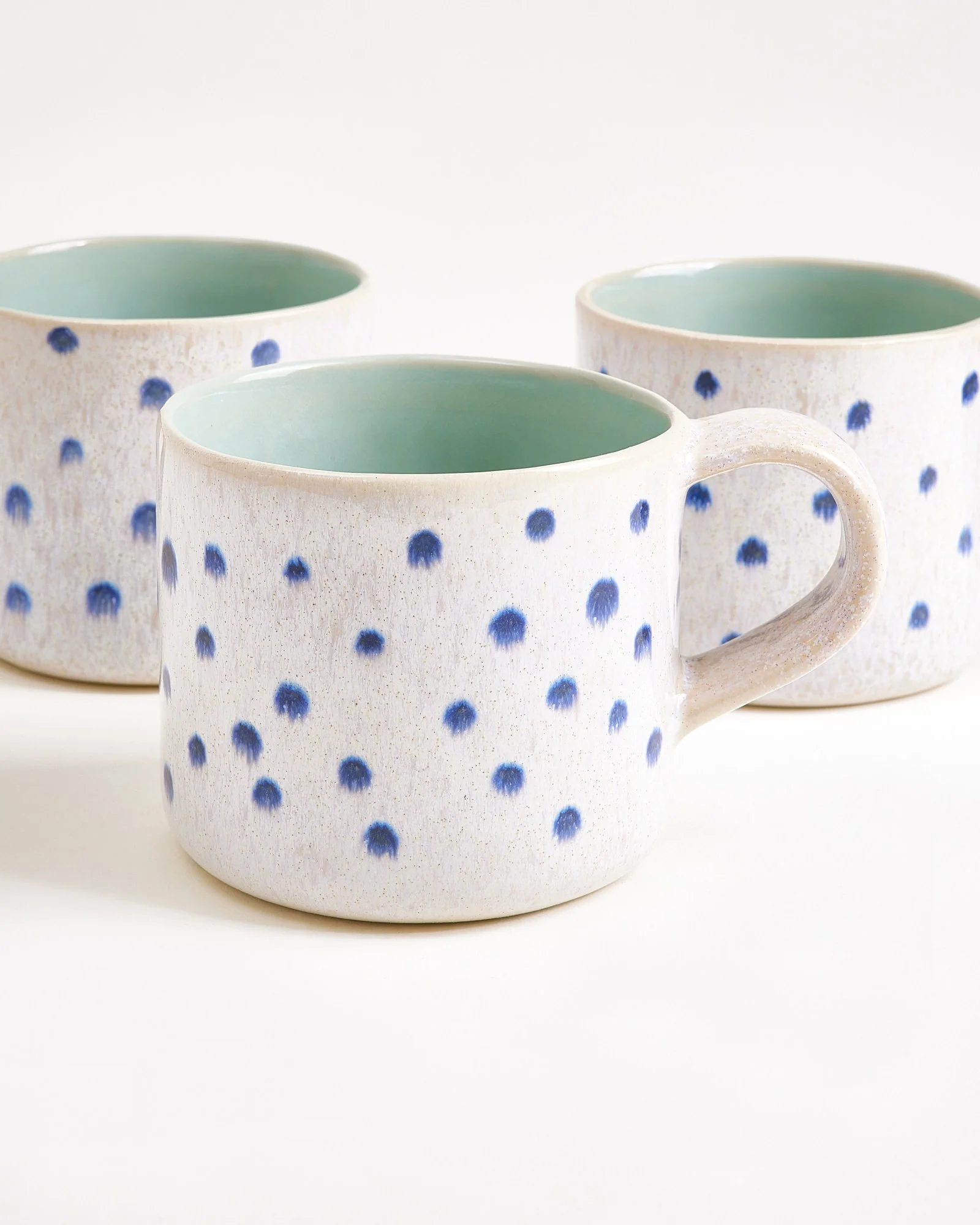 Nódoa Tasse groß gepunktet mint blau 6er-Set - Image 2