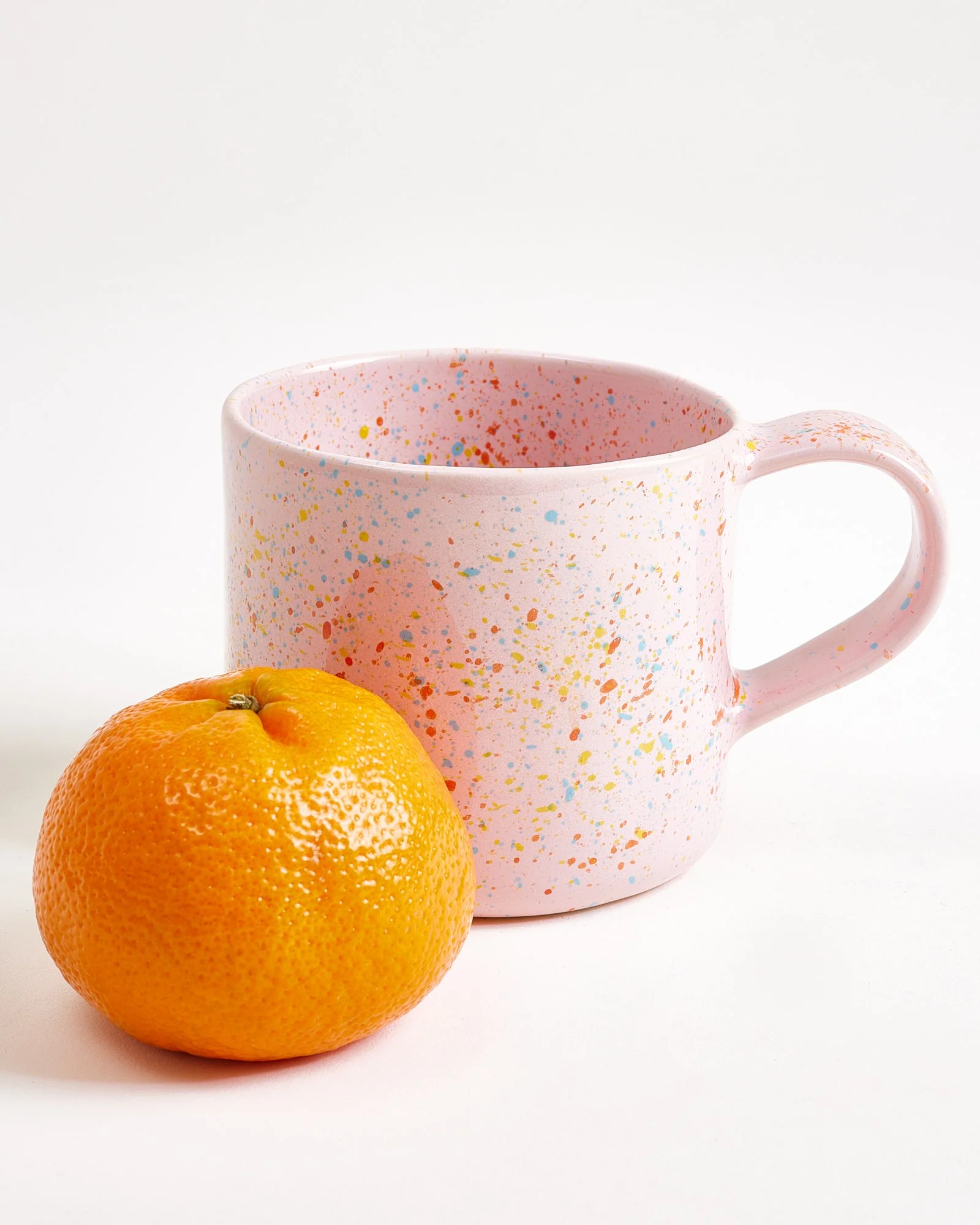 Nódoa Tasse groß gesprenkelt rosa - Image 3