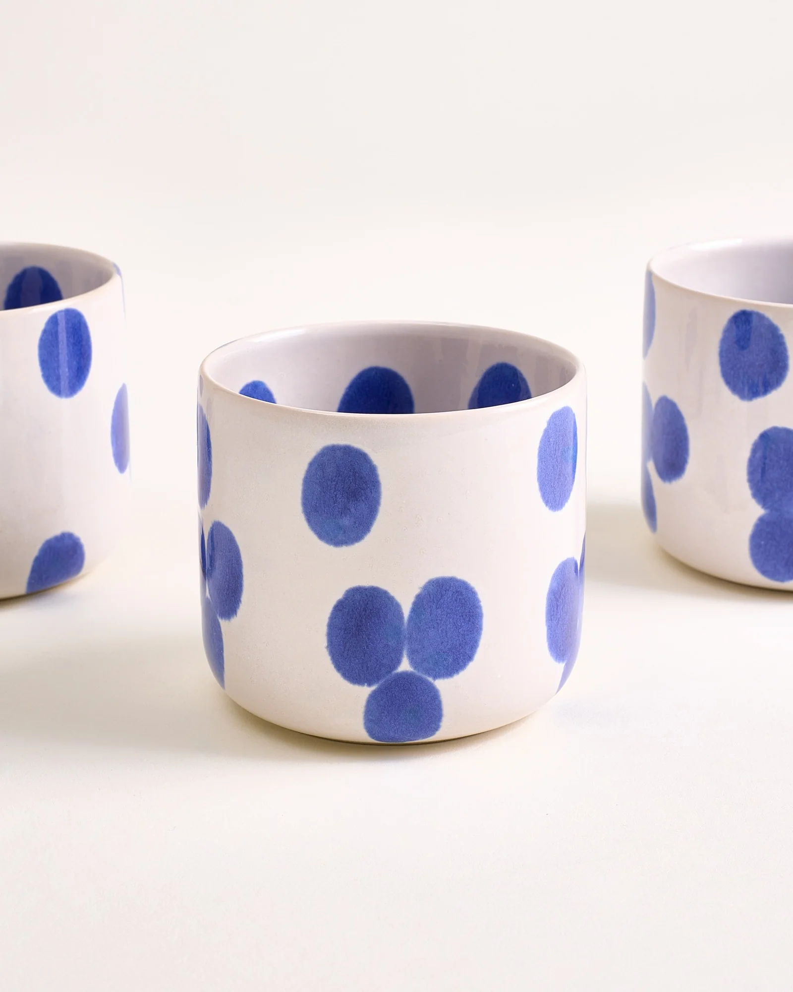Nódoa Becher groß gepunktet blau 4er-Set - Image 2