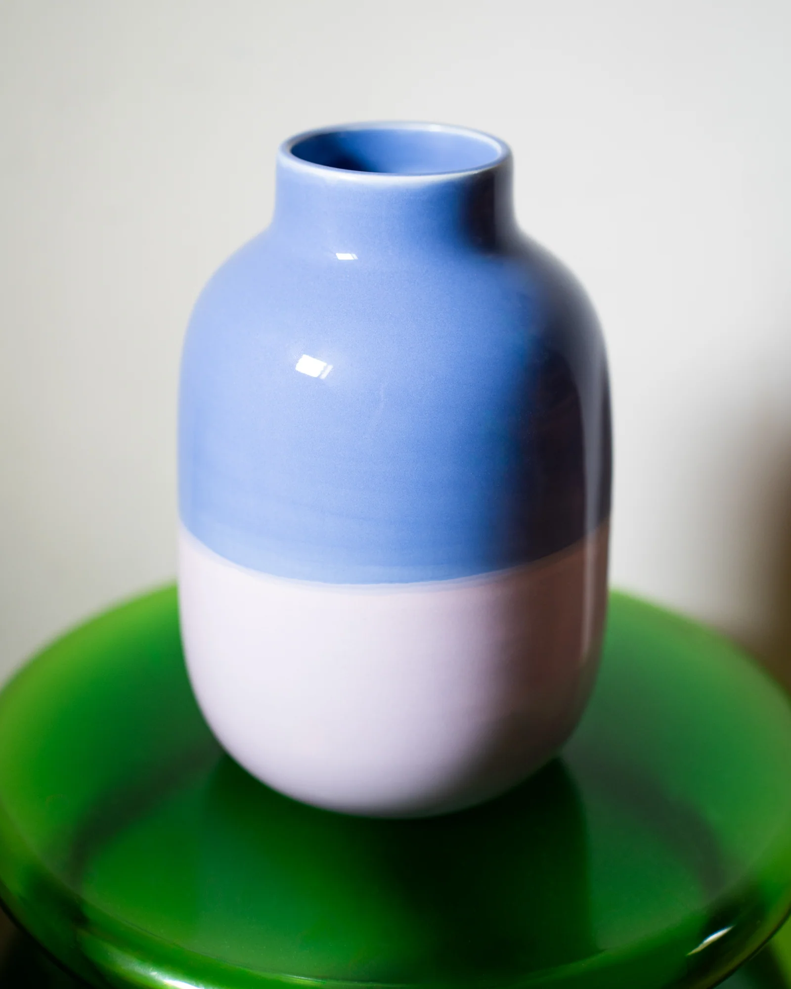 Nuno Vase L cornflower lila - Image 2