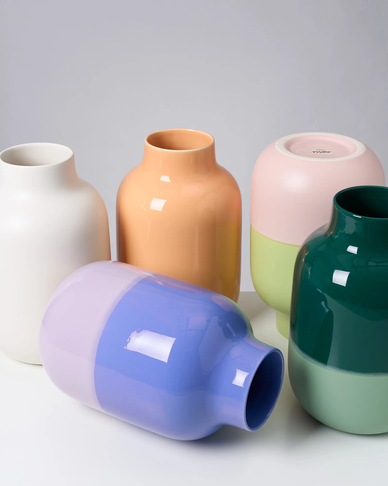 Nuno Vase L cornflower lila - Image 5