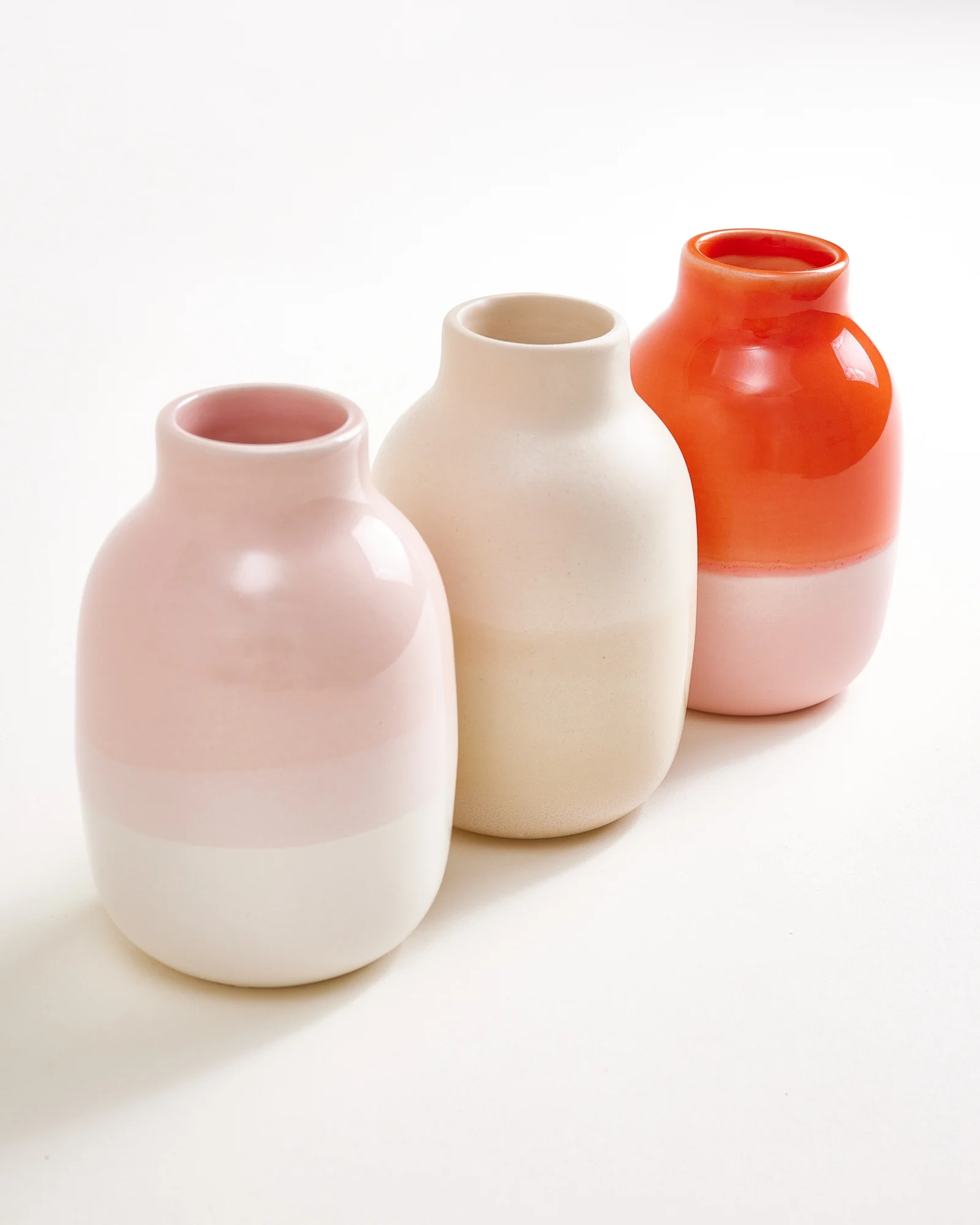 Nuno Vase 3er-Set rosa sand coral - Image 3