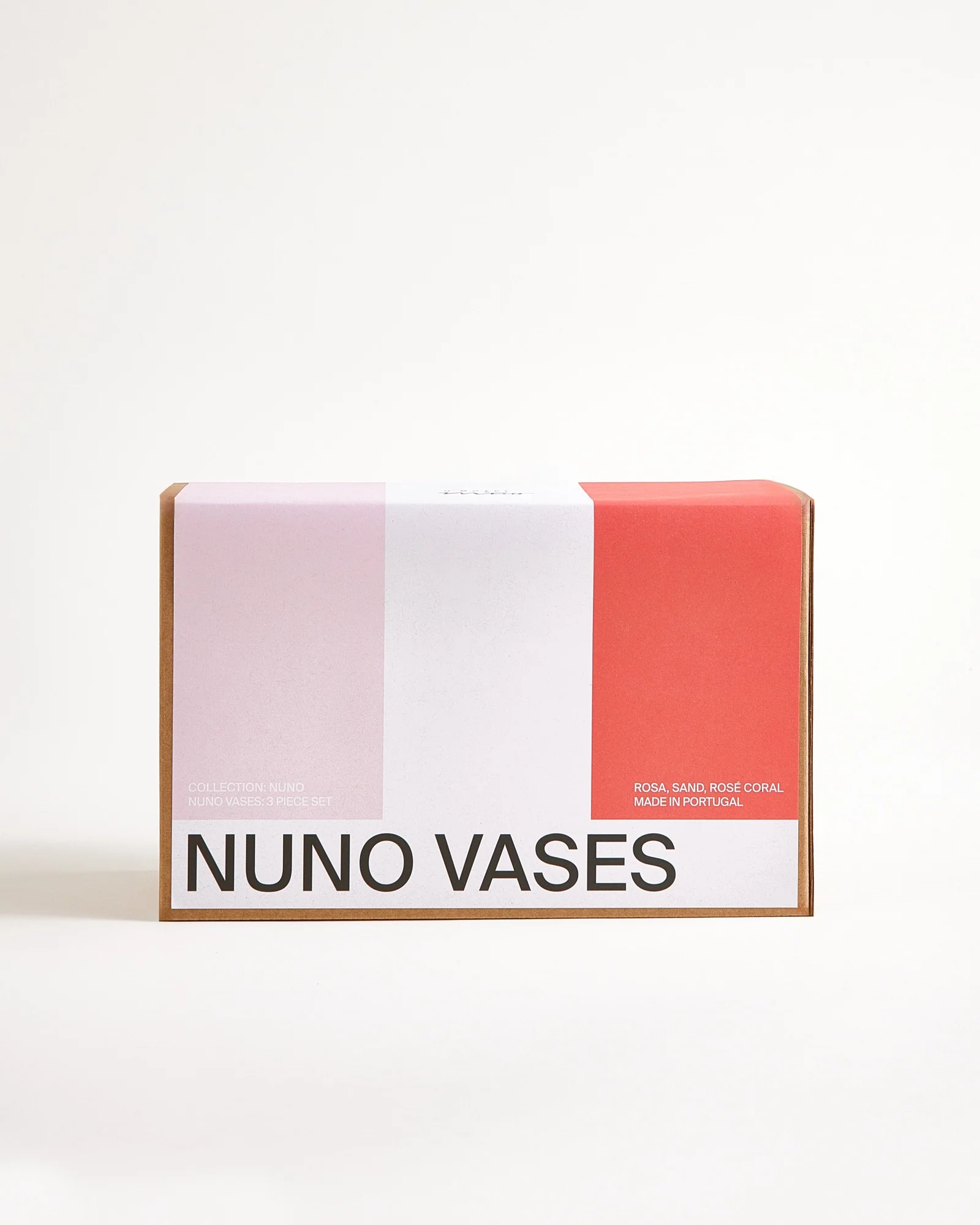 Nuno Vase 3er-Set rosa sand coral - Image 4