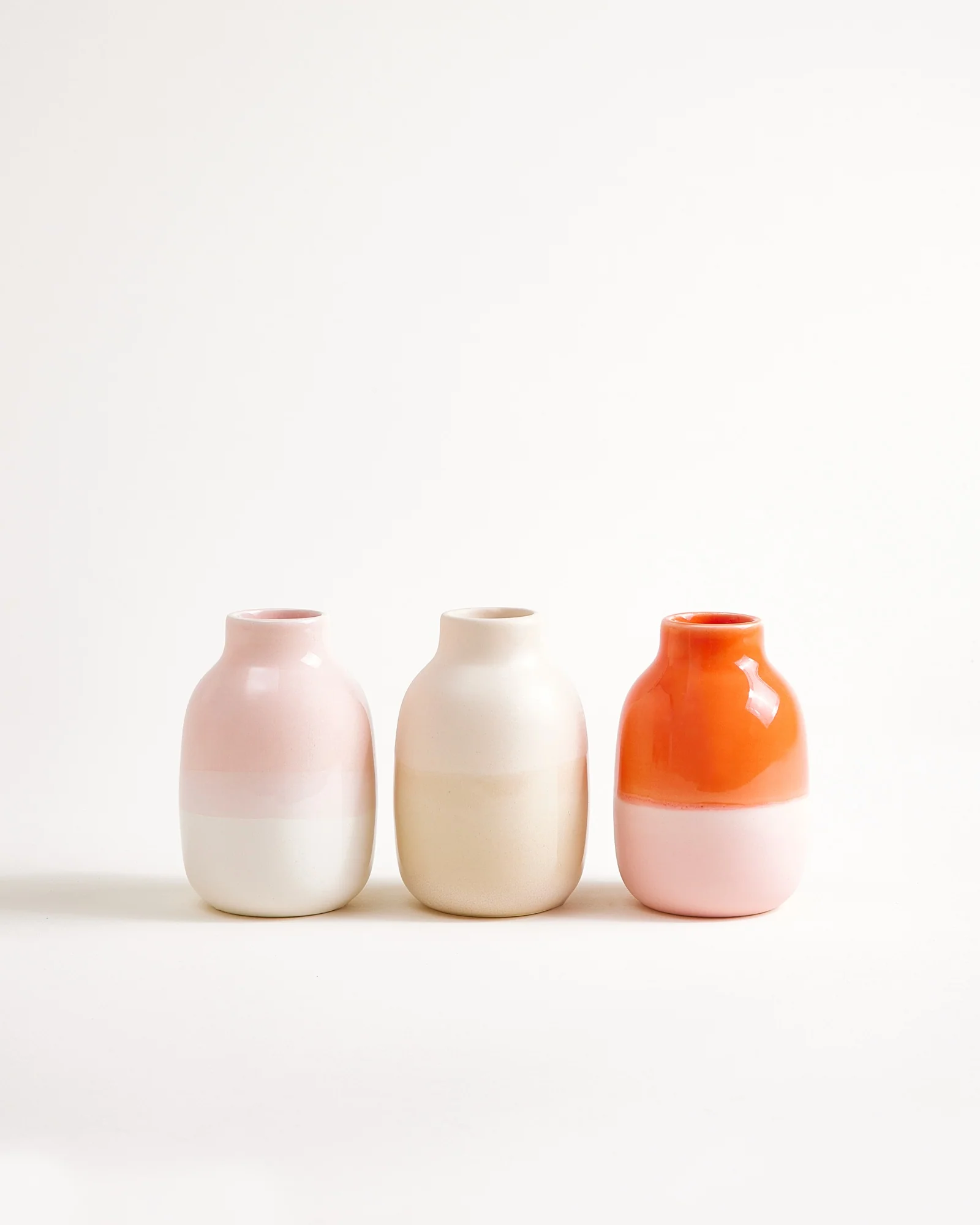 Nuno Vase 3er-Set rosa sand coral - Image 5