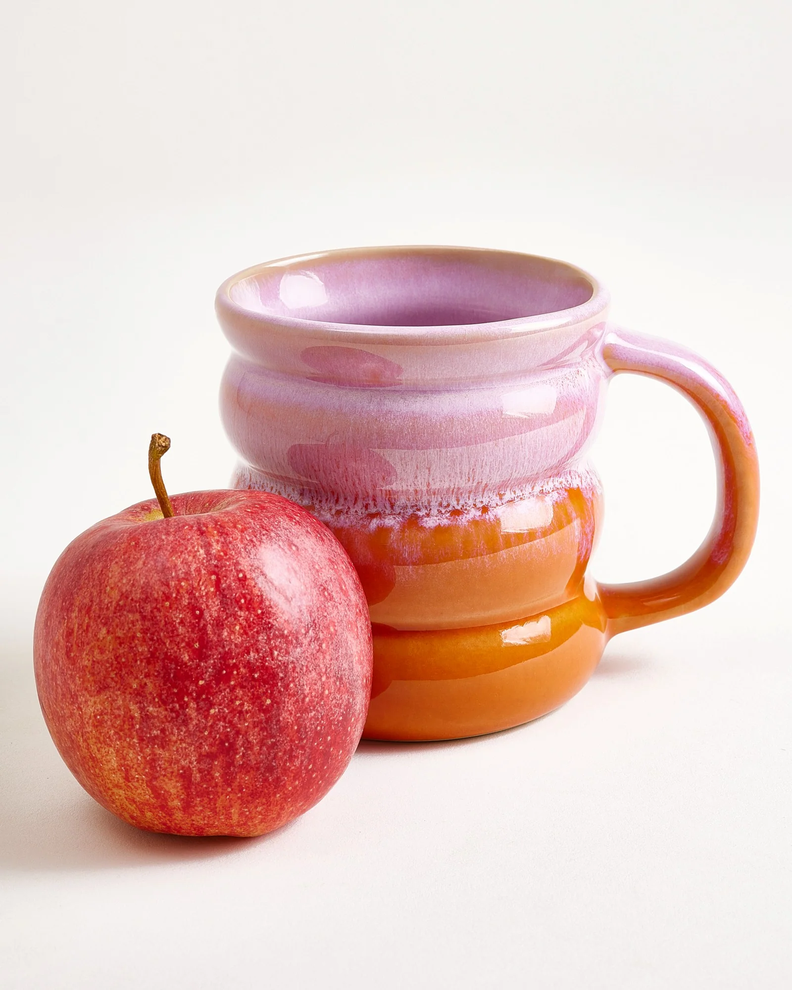 Ombra Tasse groß bubble rosa orange - Image 3
