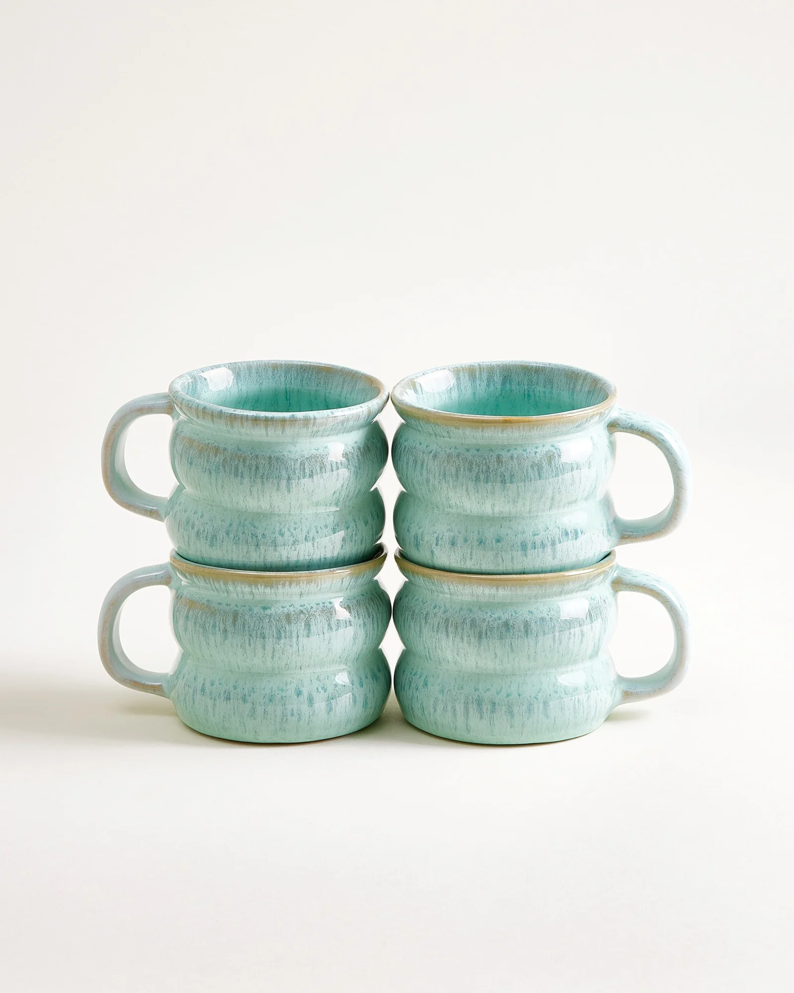 Ombra Tasse klein bubble mint 4er-Set
