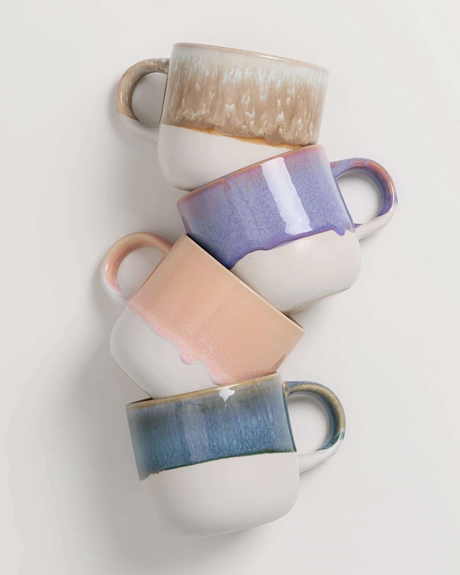 Coimbra Tasse groß Pastel Flow mix 4er-Set - Image 3