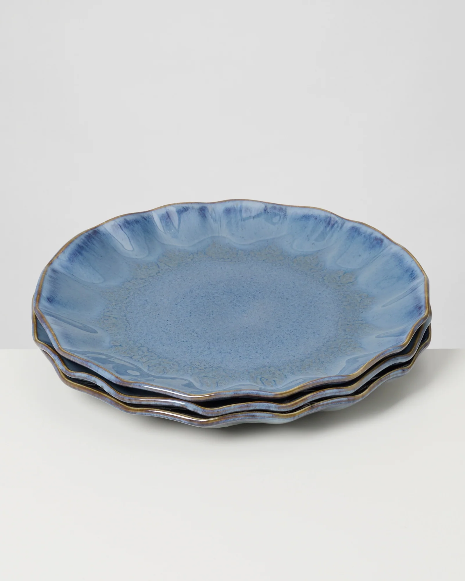 Pérola Teller groß shell dunkelblau - Image 8
