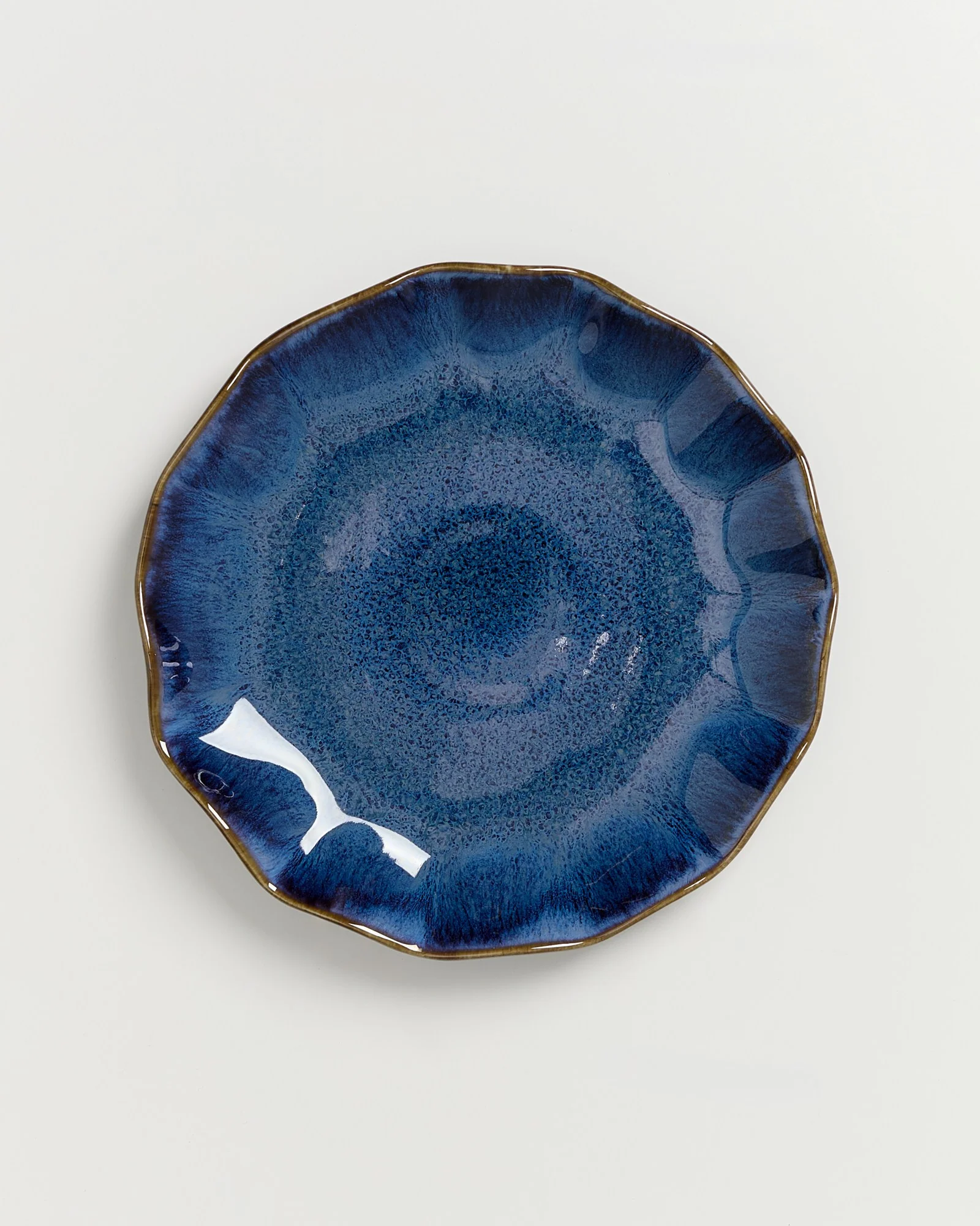 Pérola Teller klein shell dunkelblau - Image 3