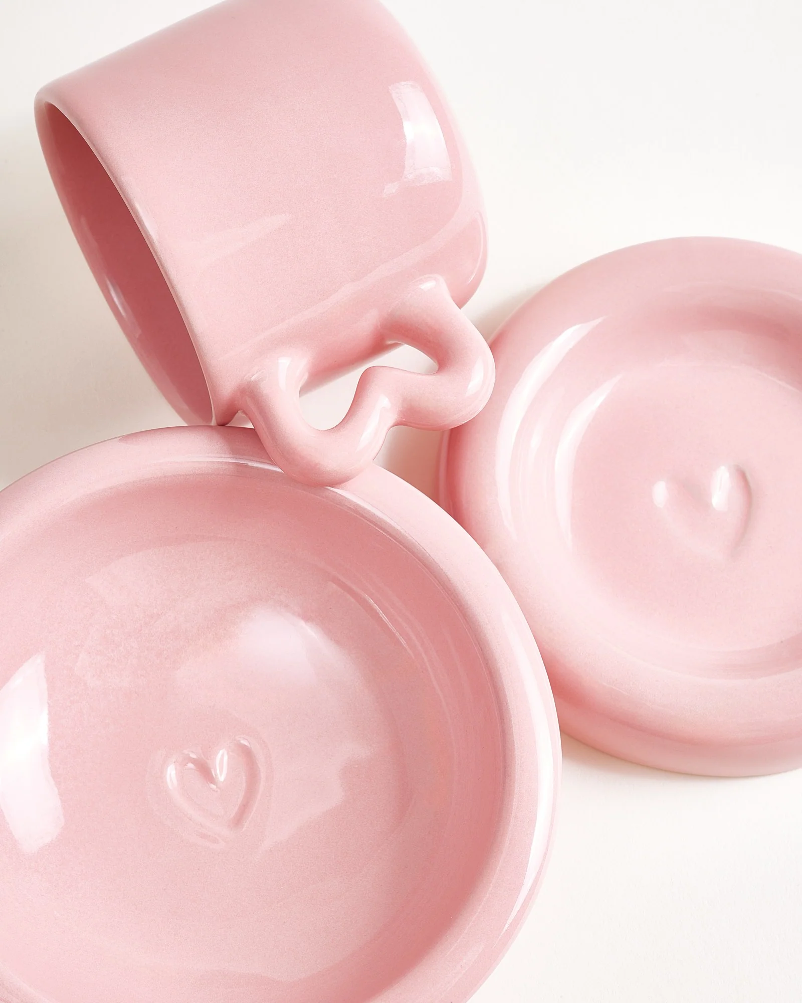 Seia Geschenk-Set Herz rosa 3-teilig - Image 3