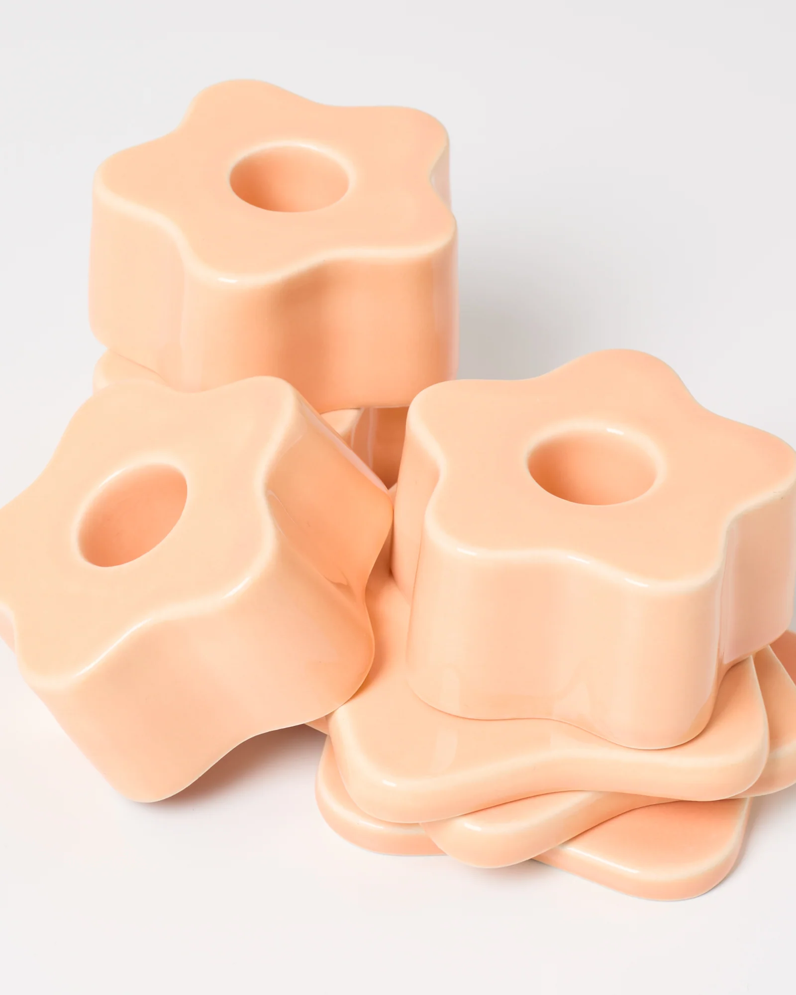 Seia Kerzenhalter flower peach - Image 5