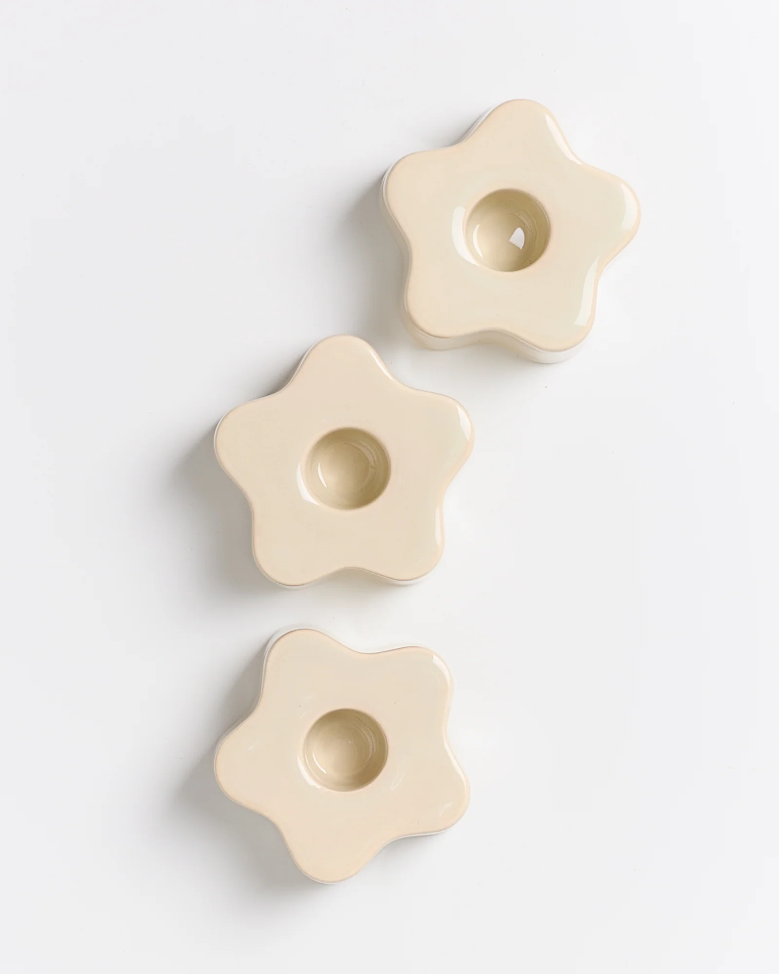 Seia Kerzenhalter flower beige - Image 9