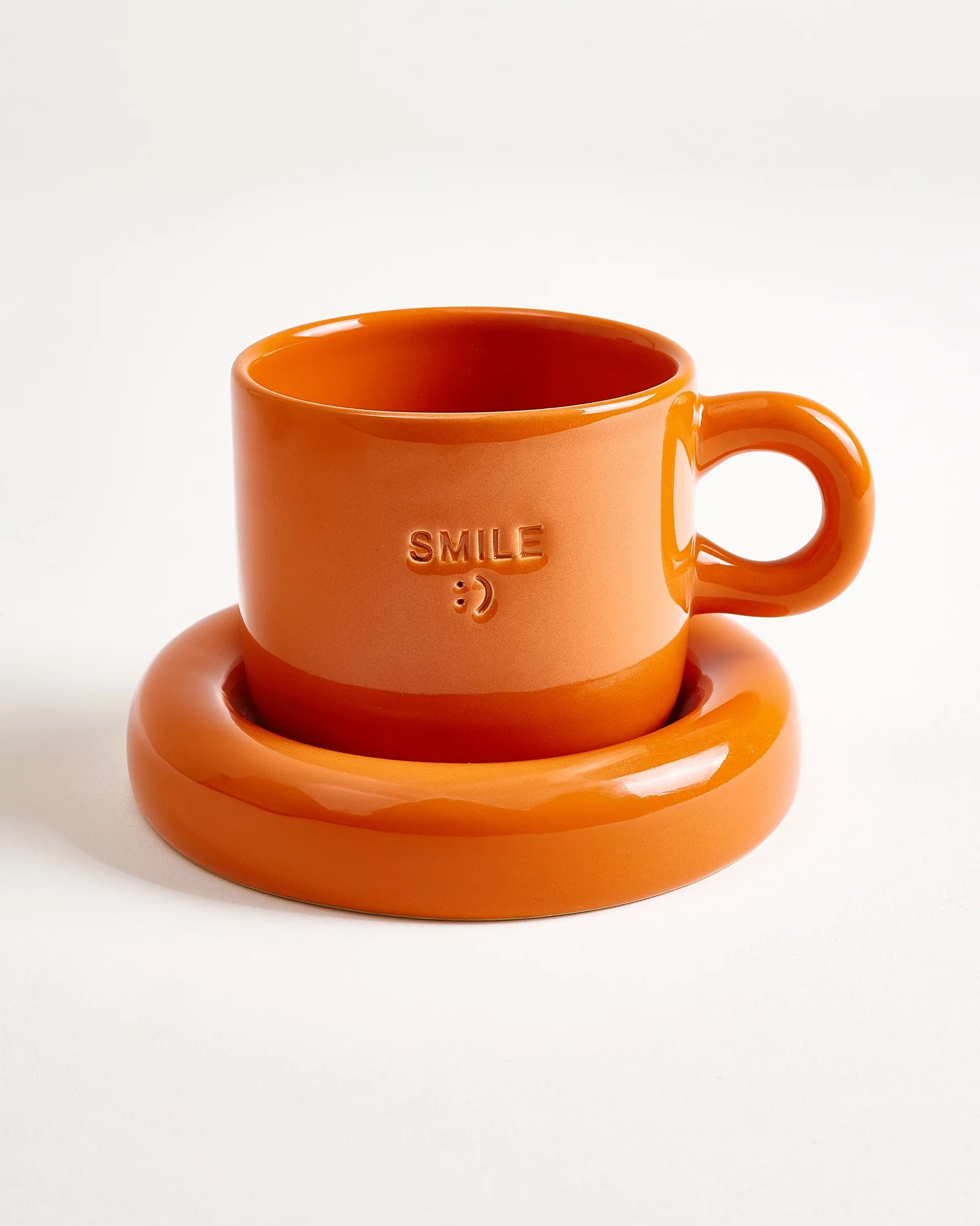 Seia Tasse & Untertasse Smile orange - Image 4