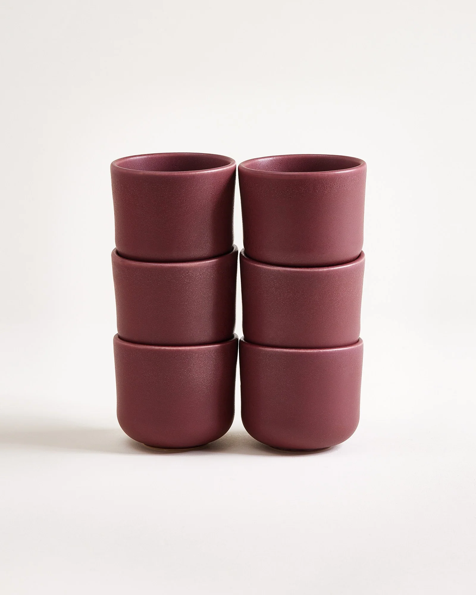 Sereno Becher klein bordeaux 6er-Set