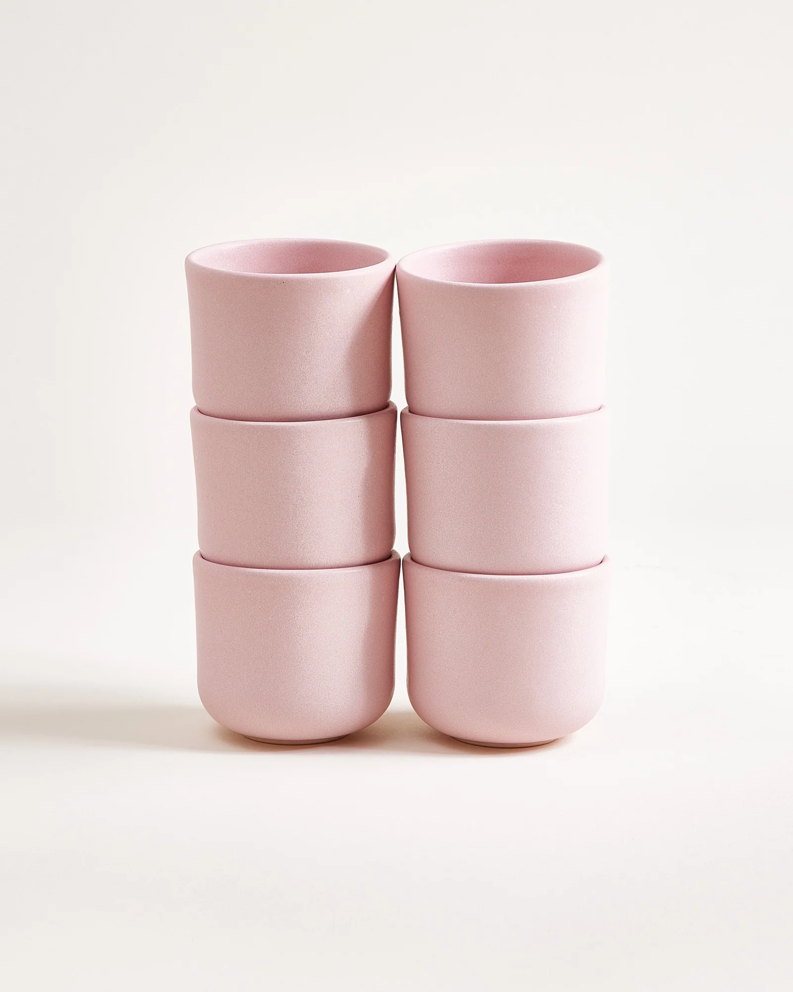 Sereno Becher klein rosa 6er-Set