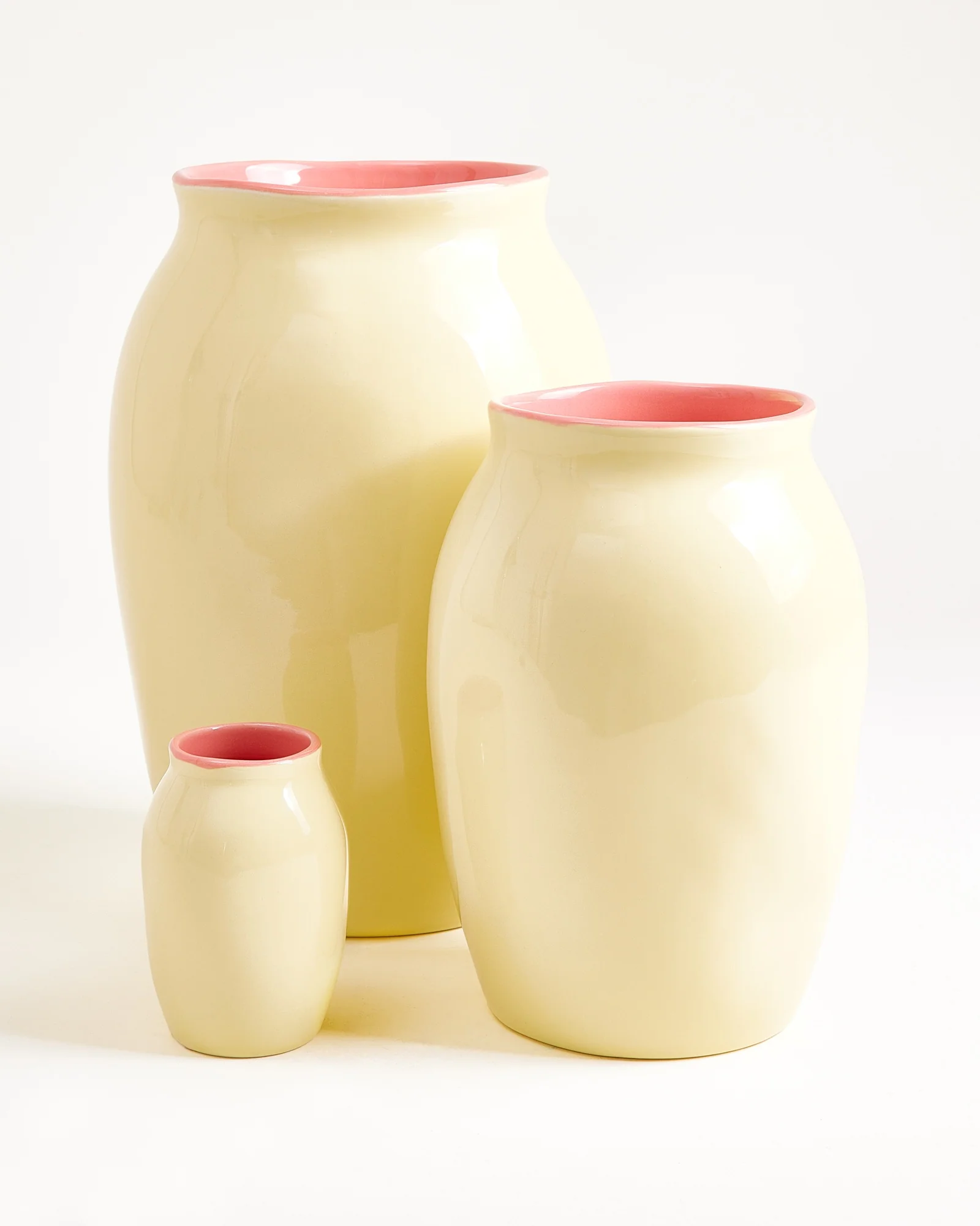 Sombra Vase L gelb rosa - Image 3
