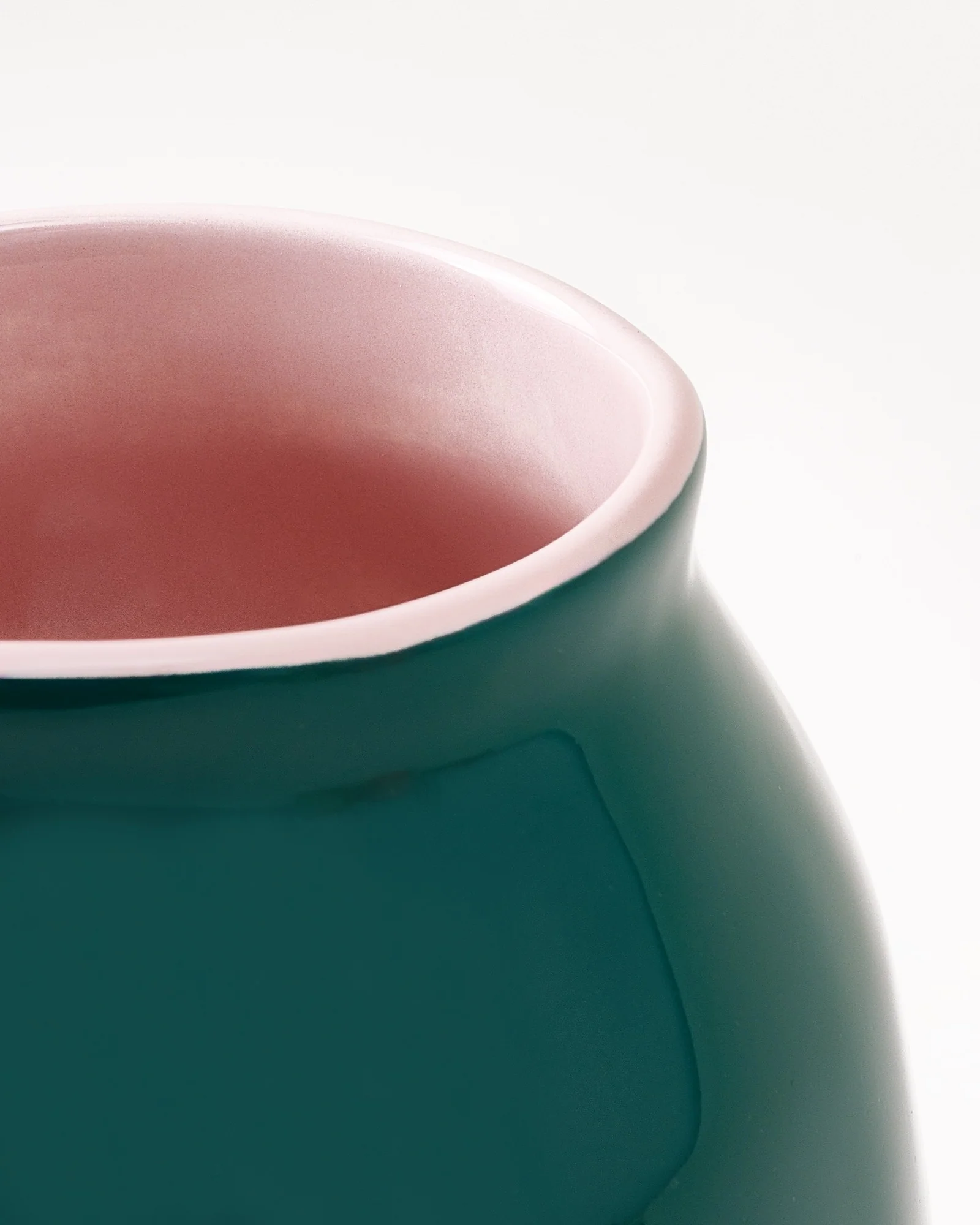 Sombra Vase M dunkelgrün rosé - Image 2